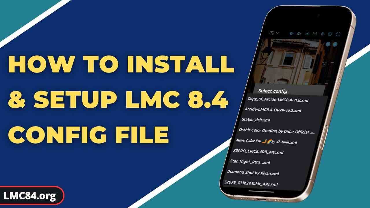 How to Install and Setup LMC 8.4 Config File