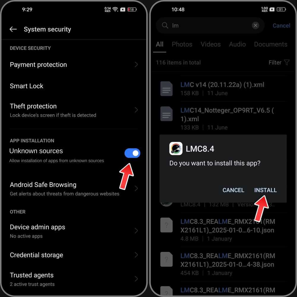 Download LMC 8.4 (All Versions List) For Any Android Phones 3 Install LMC 8.4 APK